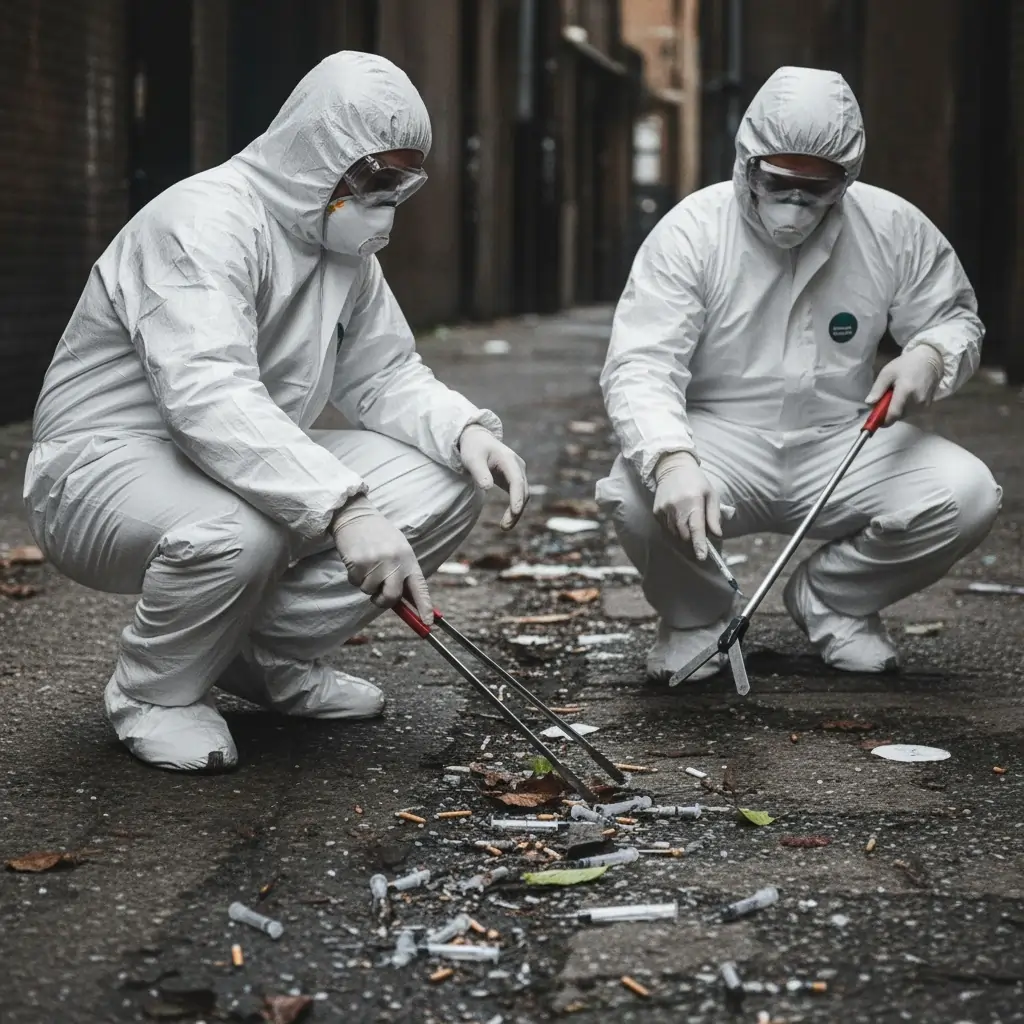 Biohazard & Needlestick Cleanup